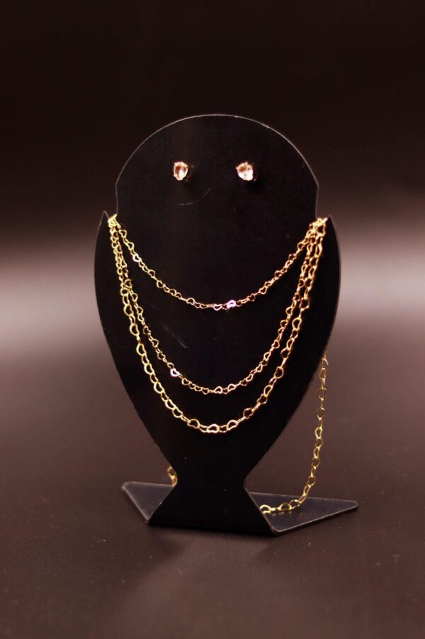 conjunto  colar duplo